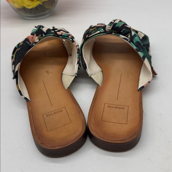 Dolce Vita Multicolor Knotted Slide Sandals MCS9285A
